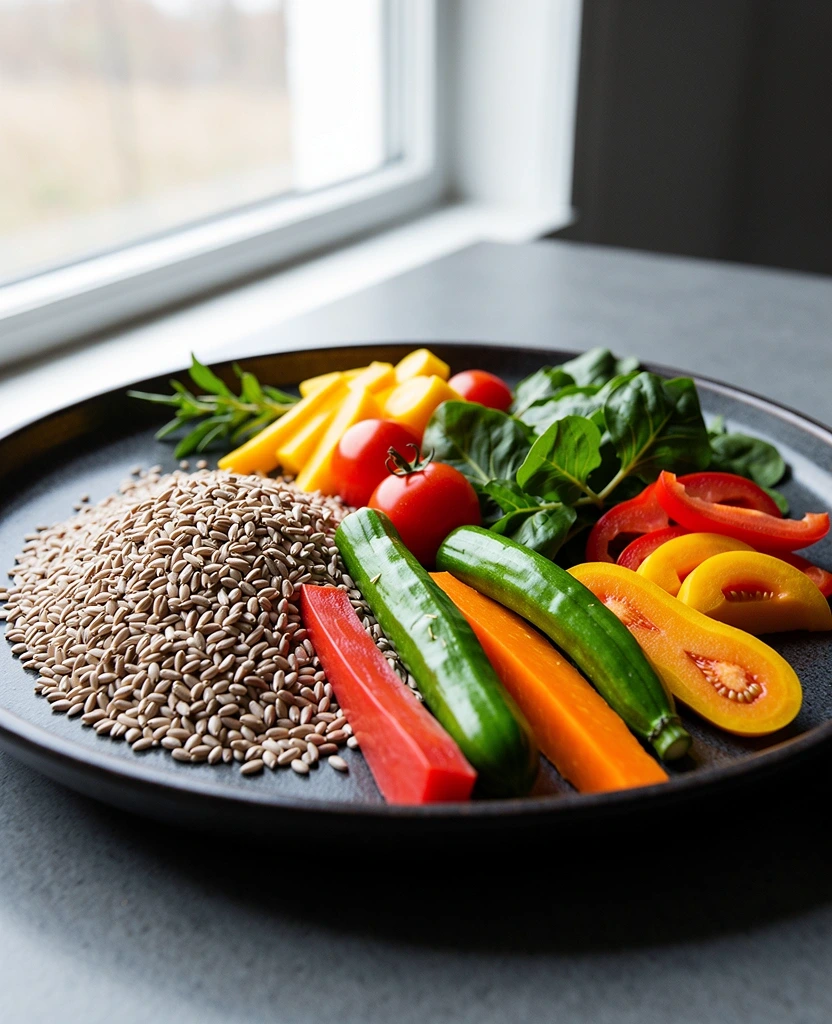 Detailní pohled na nutričně bohaté suroviny